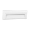 Lámpara de pared exterior LED Luz blanca fría 1.5W Blanco Tecnolite