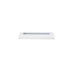 Lámpara de pared exterior LED Luz blanca fría 1.5W Blanco Tecnolite