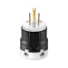 Clavija de entrada recta 2P 3H 15A 125V NEMA 5-15 Arrow Hart Eaton