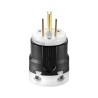 Clavija de entrada recta 2P 3H 15A 125V NEMA 5-15 Arrow Hart Eaton