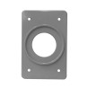 Placa industrial perforada 40mm Gris Arrow Hart Eaton