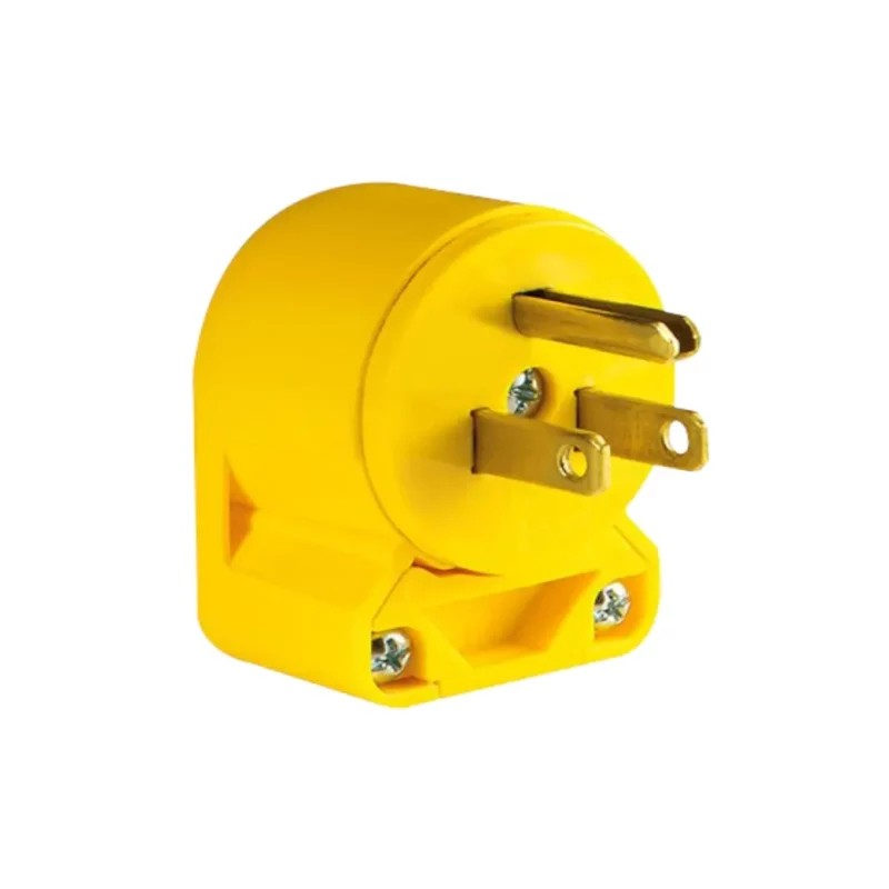 Clavija angulada de vinyl 2P 3HT Arrow Hart Eaton