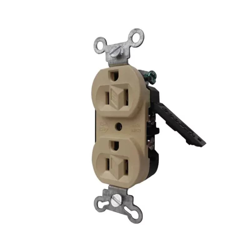 Contacto dúplex 20A 125V Blanco Arrow Hart Eaton