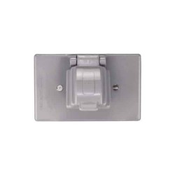 Tapa para placa intemperie de plástico Gris Eagle Eaton