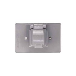 Tapa para placa intemperie de plástico Gris Eagle Eaton