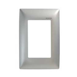 Placa de 3 módulos Plata Royer 100 Eaton