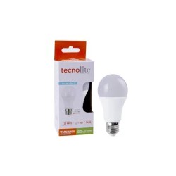 Foco LED Ahorrador A19 14W Luz Fría Base E27 Tecnolite