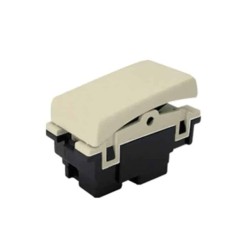 Apagador sencillo 15A 127V Marfil Royer Eaton