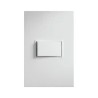 Placa armada con interruptor Blanco Simon 23