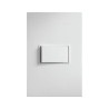 Placa armada con interruptor Blanco Simon 23