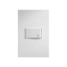Placa armada con pulsador unipolar campana Blanco Simon 23