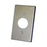 Placa para contacto sencillo 35mm color Plata Arrow Hart Eaton