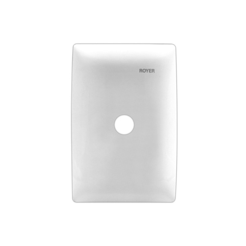 Placa salida de cables color Blanco Royer 100 Eaton