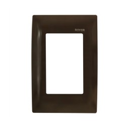 Placa de 3 módulos Chocolate Royer 100 Eaton