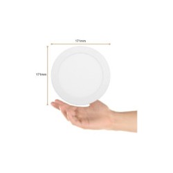 Lampara Bucaramanga de Techo LED Empotrable para Interior Luz Cálida 12W Tecnolite