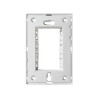Placa armada con interruptor sencillo Roble Serie 25 Simon