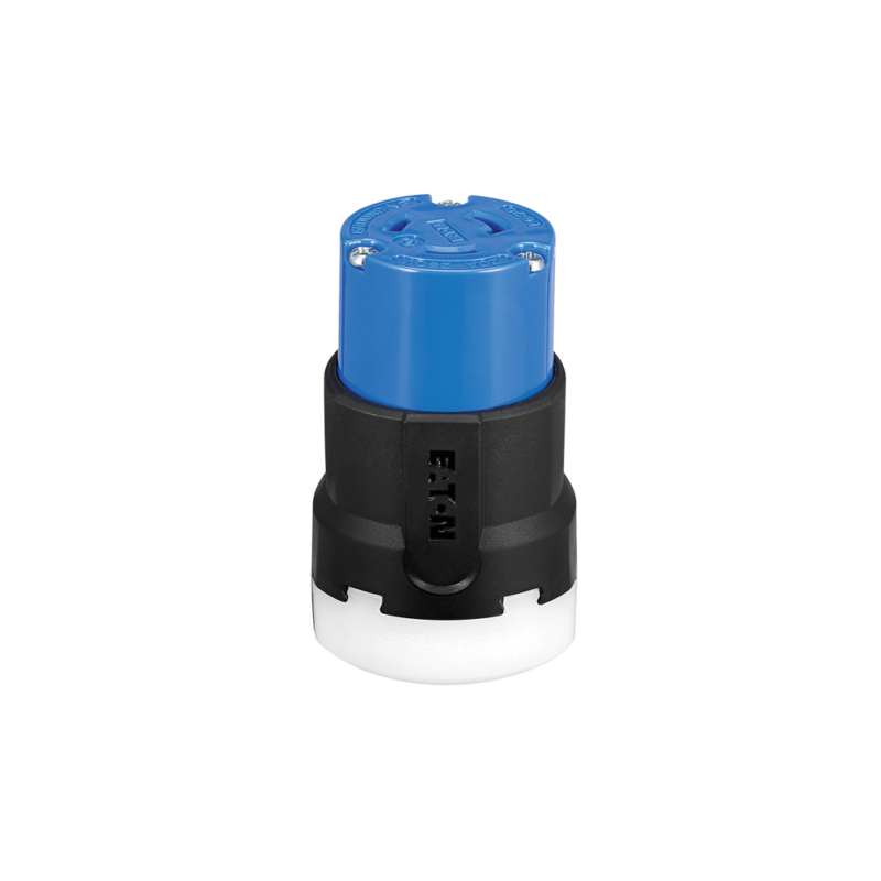 Conector de media vuelta | Ultragrip | CC 2P 3H | NEMA L6-20 | 20A | 125V/CA. Eaton