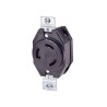 Conector media vuelta 3P 30A Negro Arrow Hart Eaton
