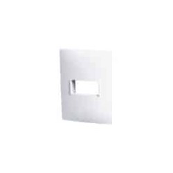 Placa armada con interruptor sencillo Blanco Serie 26 Simon