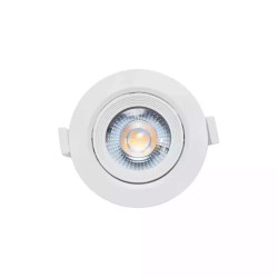 Lámpara de techo LED Empotrable para interior Luz Cálida 5W Illux