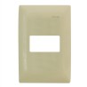 Placa de 1 módulo color Marfil Royer 100 Eaton