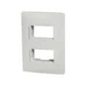 Placa armada con interruptor sencillo + interruptor de escalera Blanco Serie 26 Simon
