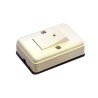 Apagador sencillo de sobreponer Marfil 10A 127V Royer