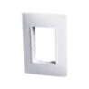 Placa armada con 3 interruptores sencillos Blanco Serie 26 Simon