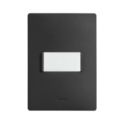 Placa armada con interruptor sencillo Blanco Serie 26 Simon