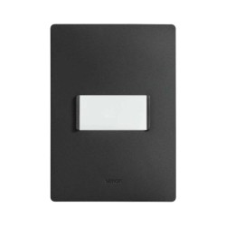 Placa armada con interruptor sencillo Blanco Serie 26 Simon