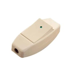 Apagador de paso color Marfil 10A 127V Royer