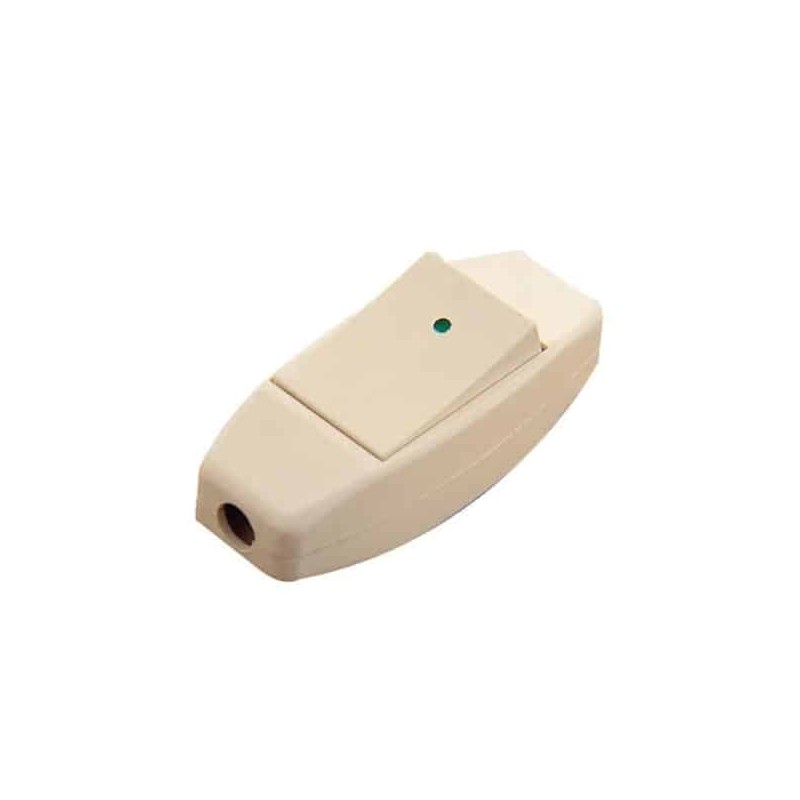 Apagador de paso color Marfil 10A 127V Royer