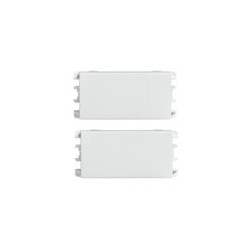 Placa armada con 2 interruptores y contacto 2P+T Blanco Serie 26 Simon