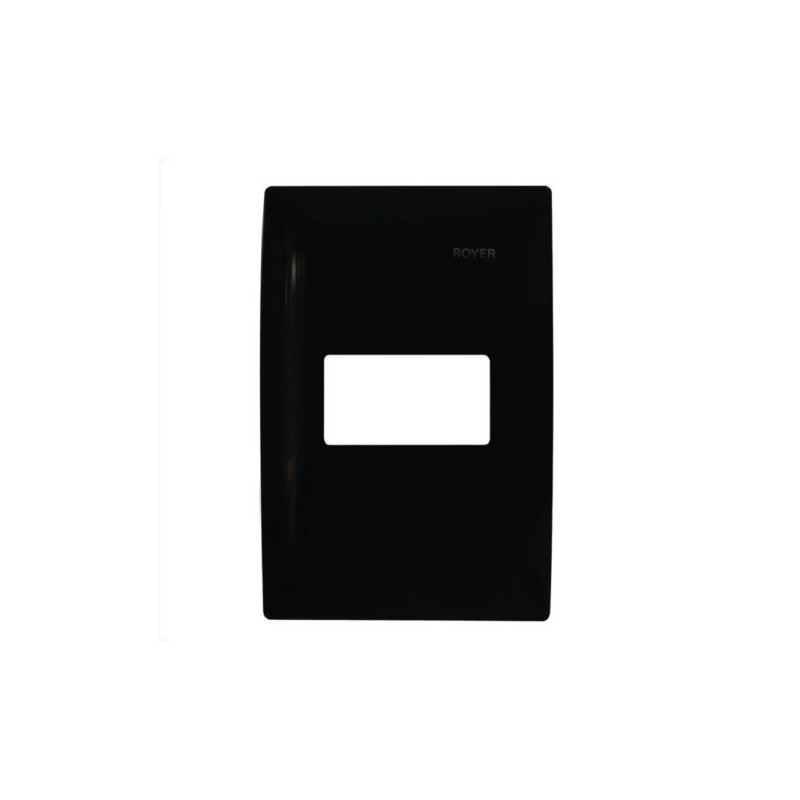 Placa de módulo color Negro Royer 100 Eaton