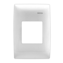 Placa de 2 módulos color Blanco Royer 100 Eaton