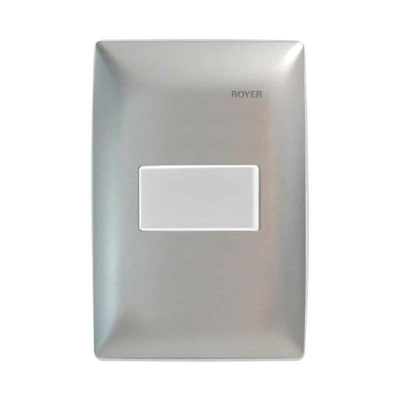 Placa armada con Interruptor Plata Royer 100 Eaton