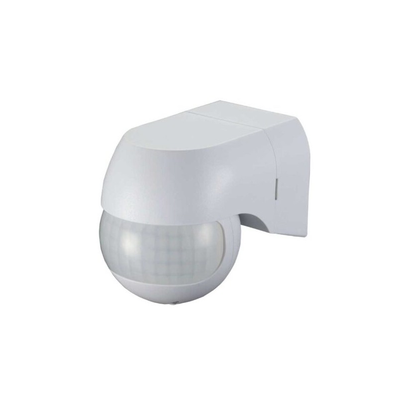 Sensor de movimiento 180° infrarrojo multiposición IP44 0.5W Tecnolite