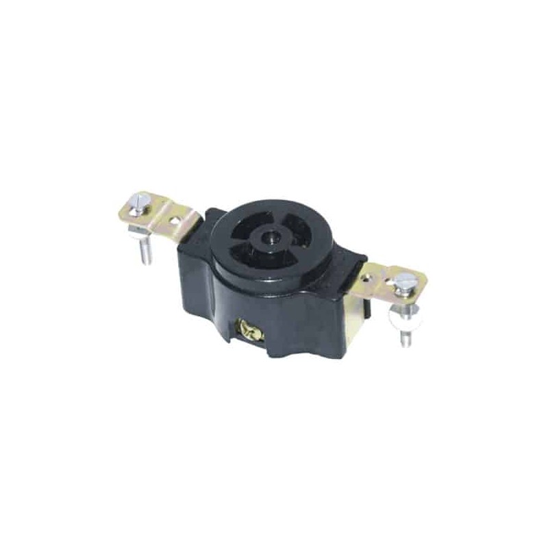 Contacto de seguridad media vuelta 3P 3H 20A 250V Royer