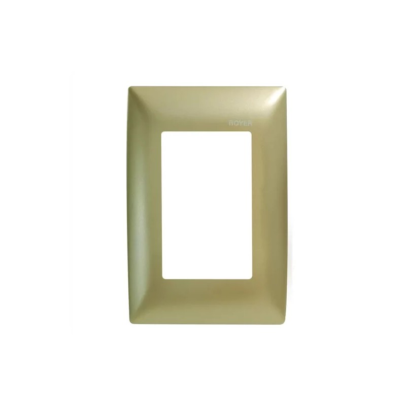 Placa tipo NEMA color Champagne Royer 100 Eaton