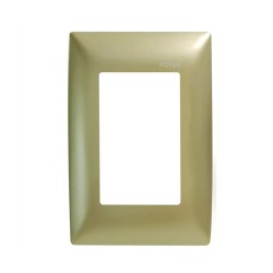 Placa tipo NEMA color Champagne Royer 100 Eaton
