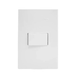 Placa con interruptor 3 vías Blanco Simon 25