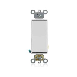 Apagador 15A 120/277V Blanco Leviton