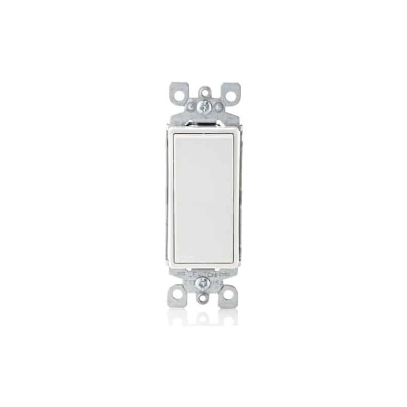 Apagador de 4 vías 15A 120/277V Decora Blanco Leviton
