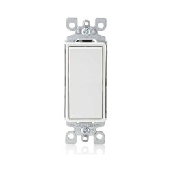 Apagador de 4 vías 15A 120/277V Decora Blanco Leviton