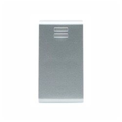 Apagador sencillo 16A 250V color Gris Leviton