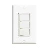 Apagador triple 15A 120V Blanco Decora Leviton