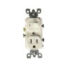 Apagador y contacto 15A 125V Leviton
