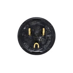 Clavija de hoja recta con Conexión a tierra | 2P 3H | NEMA 5-15P | 15A 125V | Leviton