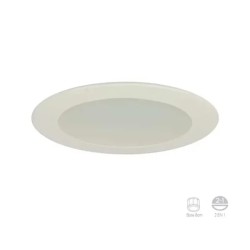 Lámpara de Techo LED Empotrable para Interior Luz cálida 11W Tecnolite