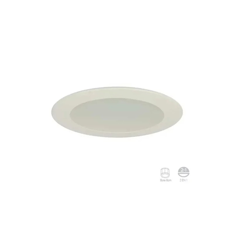 Lámpara de Techo LED Empotrable para Interior Luz cálida 11W Tecnolite